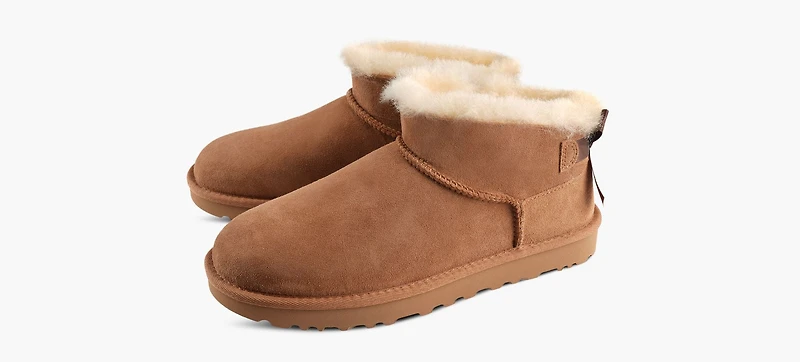 UGG | ULTRA MINI BAILEY BOW TAN FEMMES