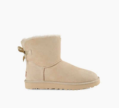 UGG | MINI BAILEY BOW II BEIGE FEMMES