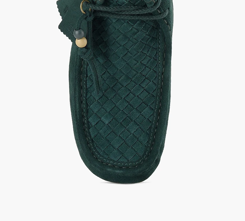 CLARKS ORIGINALS | BOTTE WALLABEE VERT HOMMES