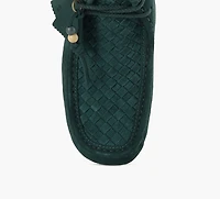 CLARKS ORIGINALS | BOTTE WALLABEE VERT HOMMES