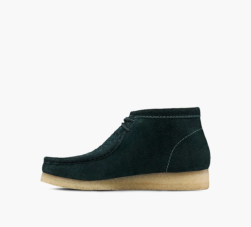 CLARKS ORIGINALS | BOTTE WALLABEE VERT HOMMES