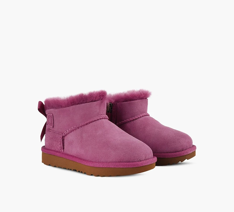 UGG | ULTRA MINI BAILEY BOW VIOLET PETIT ENFANT FILLE