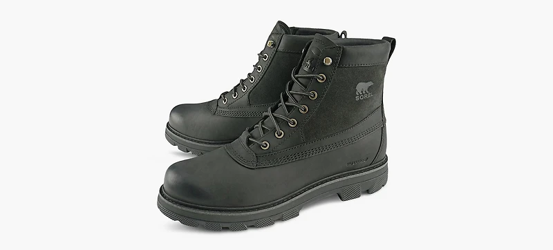 SOREL | BOTTE IMPERMÉABLE LARK-47 NOIR HOMMES