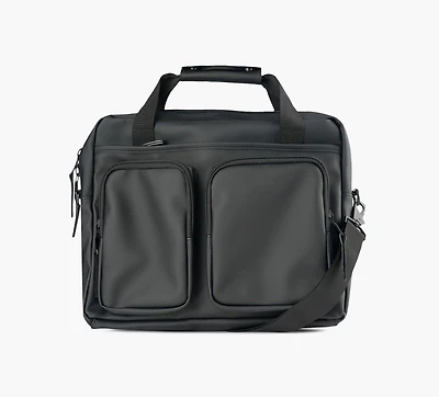 RAINS | SAC MESSAGER TEXEL  | NOIR | UNISEXE