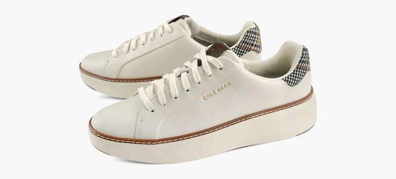 COLE HAAN | BASKET GRANDPRO TOPSPIN BEIGE FEMMES