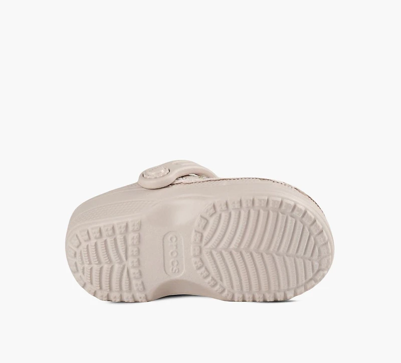 CROCS | SABOTS TOILE IMPRIMÉE BEIGE PETIT ENFANT FILLE