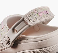 CROCS | SABOTS TOILE IMPRIMÉE | BEIGE | GRAND ENFANT FILLE