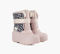 SOREL | BOTTE SNOW COMMANDER ROSE PALE PETIT ENFANT FILLE