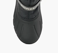 SOREL | BOTTE FLURRY NOIR GRAND ENFANT GARCON