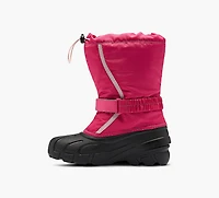SOREL | BOTTE FLURRY FUCHSIA GRAND ENFANT FILLE