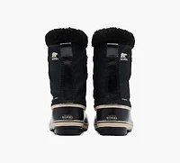 SOREL | BOTTE D'HIVER EN NYLON YOOT PAC NOIR GRAND ENFANT GARCON
