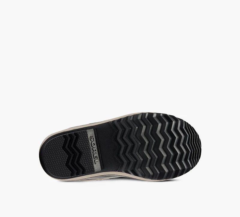 SOREL | BOTTE D'HIVER EN NYLON YOOT PAC NOIR GRAND ENFANT GARCON