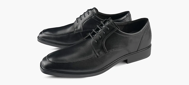 ECCO | DERBY MÉTROPOLE MILAN À BOUT MOCASSIN NOIR HOMMES