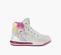 GEOX | J SKETLITE FILLE BLANC PETIT ENFANT