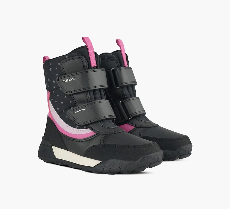 GEOX | J TREKKYUP FILLE B ABX NOIR GRAND ENFANT