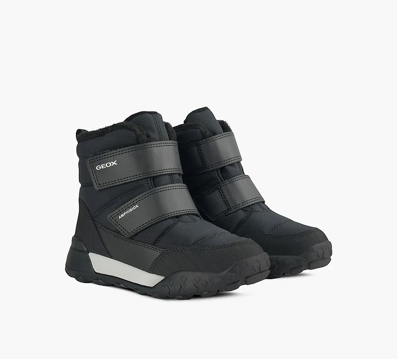 GEOX | J TREKKYUP GARCON B ABX NOIR PETIT ENFANT