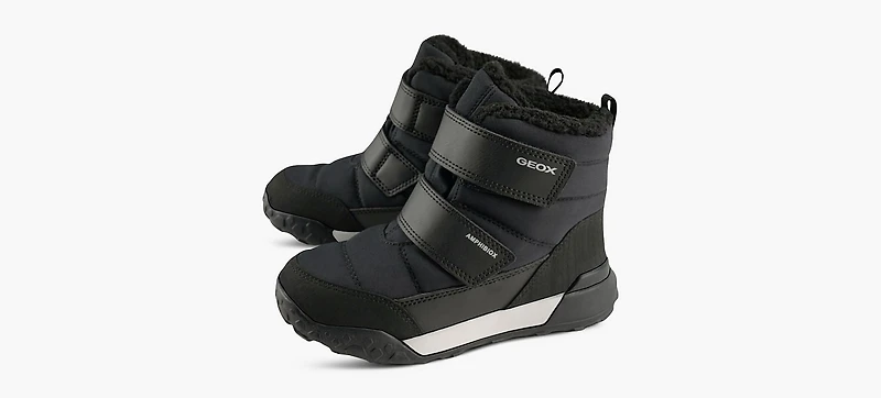 GEOX | J TREKKYUP GARCON B ABX NOIR PETIT ENFANT