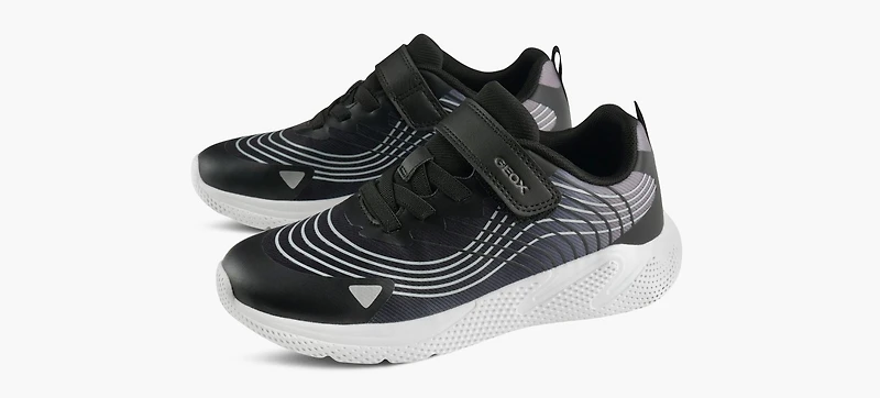 GEOX | J SPRINTYE GARCON NOIR GRAND ENFANT
