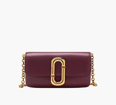 MARC JACOBS | PORTEFEUILLE THE WALLET ON CHAIN | VIOLET | FEMMES