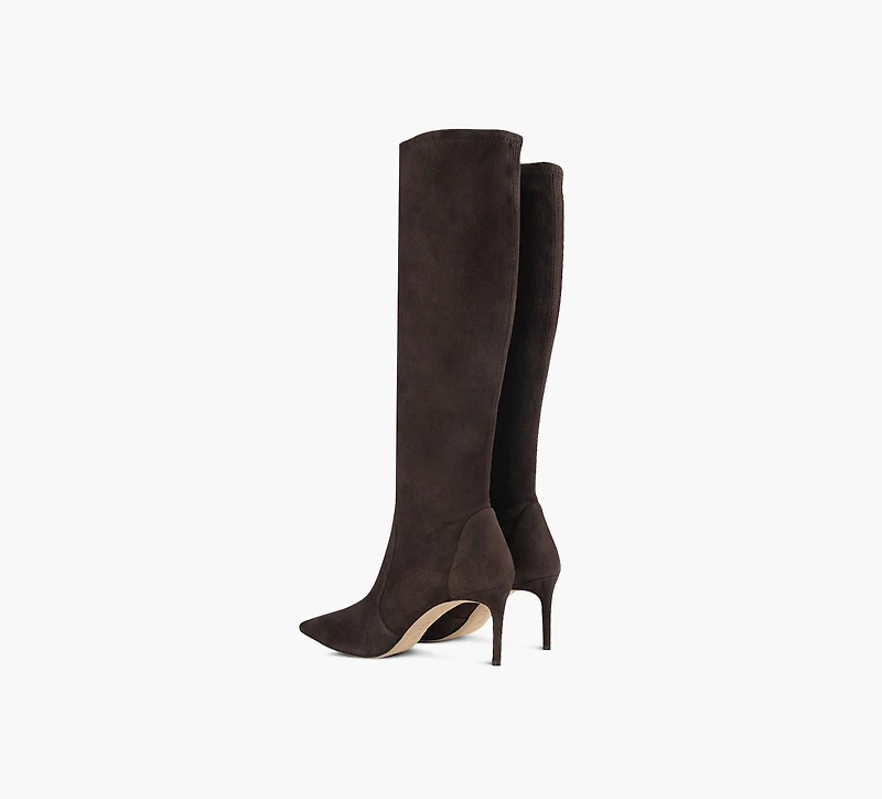 STUART WEITZMAN | BOTTE POWER 75 BRUN FEMMES