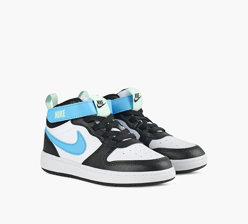 NIKE | BASKET COURT BOROUGH MID 2 BLANC PETIT ENFANT UNISEXE