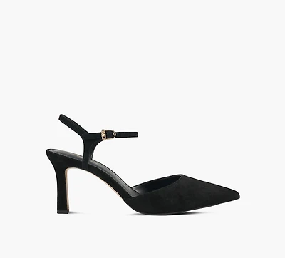 MICHAEL KORS | ESCARPIN MI-HAUT AMARA NOIR FEMMES