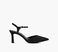 MICHAEL KORS | ESCARPIN MI-HAUT AMARA NOIR FEMMES
