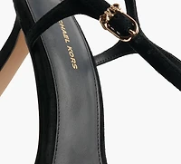 MICHAEL KORS | ESCARPIN MI-HAUT AMARA NOIR FEMMES