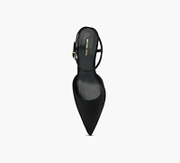 MICHAEL KORS | ESCARPIN MI-HAUT AMARA NOIR FEMMES