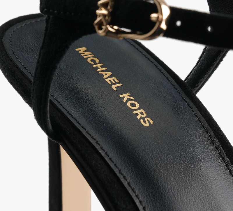 MICHAEL KORS | ESCARPIN MI-HAUT AMARA NOIR FEMMES