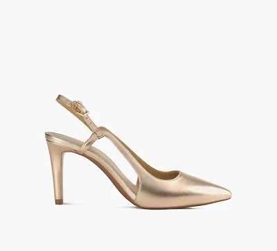 MICHAEL KORS | ESCARPIN À BRIDE ARRIÈRE VANESSA FLEX OR FEMMES
