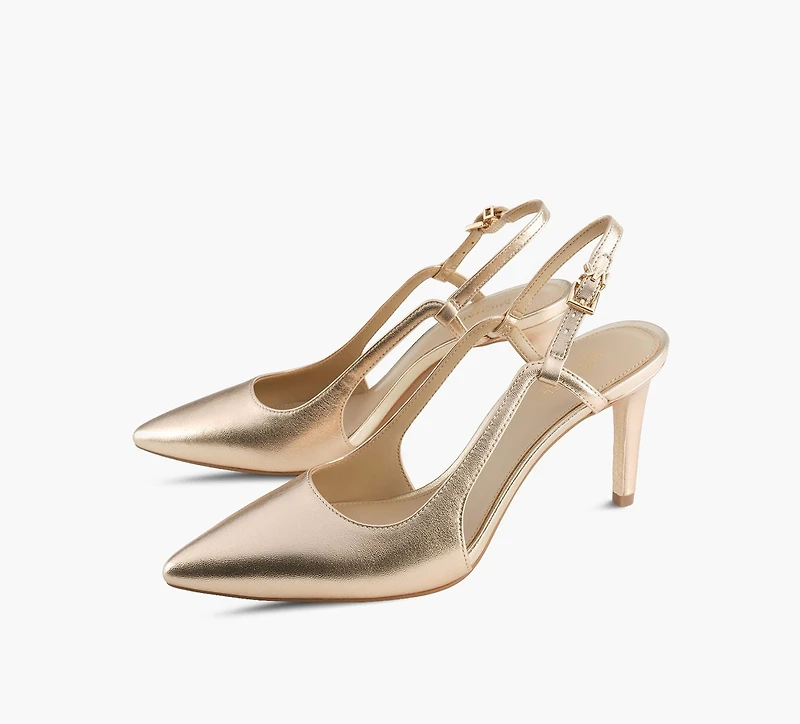 MICHAEL KORS | ESCARPIN À BRIDE ARRIÈRE VANESSA FLEX OR FEMMES
