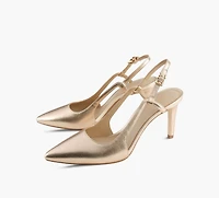 MICHAEL KORS | ESCARPIN À BRIDE ARRIÈRE VANESSA FLEX OR FEMMES
