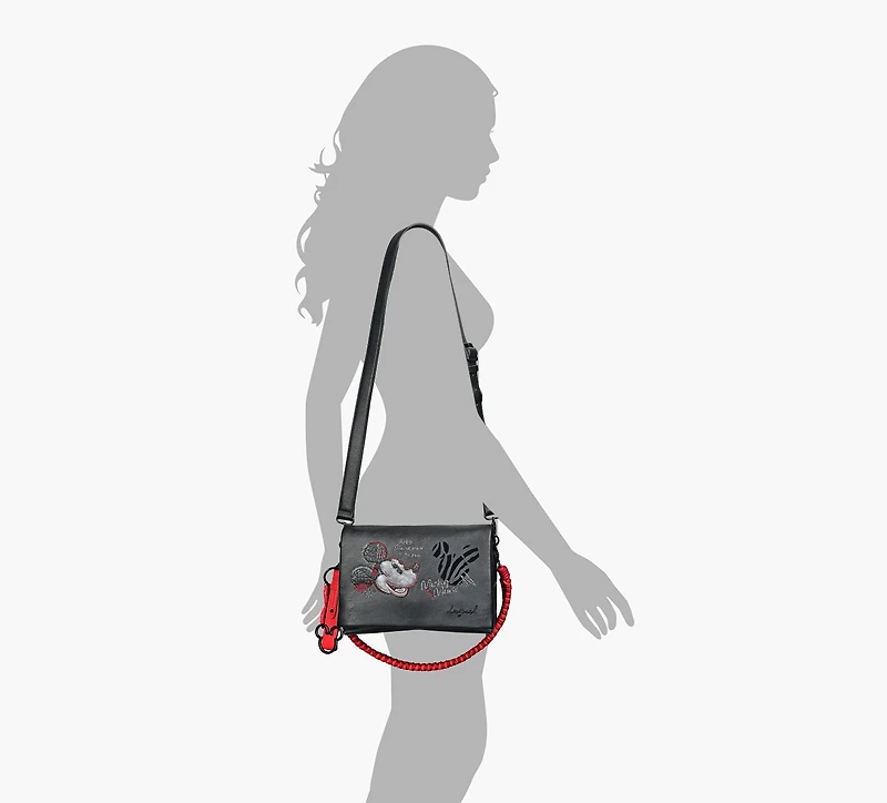 DESIGUAL | SAC VISAGE MICKEY | NOIR | FEMMES