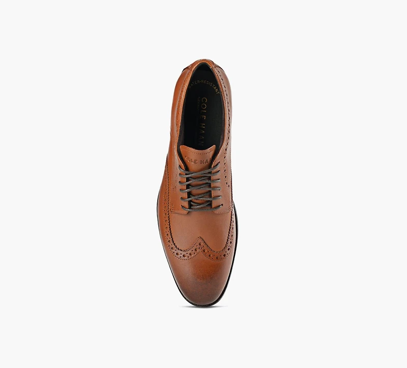 COLE HAAN | OXFORD GRAND WINGTIP HARMON TAN HOMMES