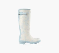 HUNTER | BOTTE HAUTE ORIGINAL TOSCANA TOILE X LOVESHACKFANCY BLANC FEMMES