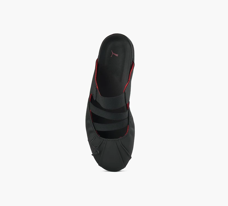 PUMA | MULE SPEEDCAT SATIN NOIR FEMMES