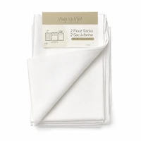 Reusable Cotton Kitchen Towels, Set of 2
