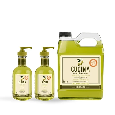 Hand Soap Duo Refill Starter | Coriander and Olive Tree