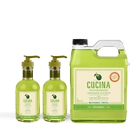 Hand Soap Duo Refill Starter | Lime Zest and Cypress