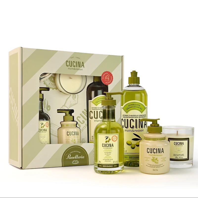 Deluxe gift set | Coriander and Olive Tree