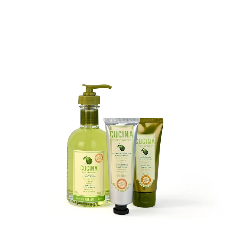 Hand care set | Lime Zest and Cypress