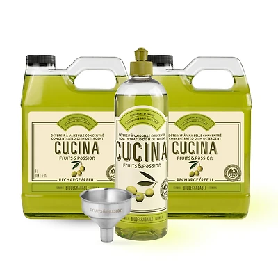 Dish Detergent Refill Bundle | Coriander and Olive Tree