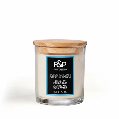 Perfumed Candle | Jasmine and Rose Water | 220G
