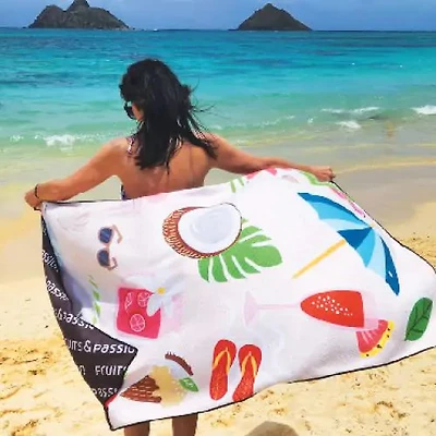 F&P Waffle Beach Towel | 100CM X 160CM