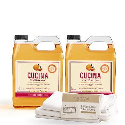 Hand Soap Refill Saving Bundle | Sanguinelli Orange and Fennel