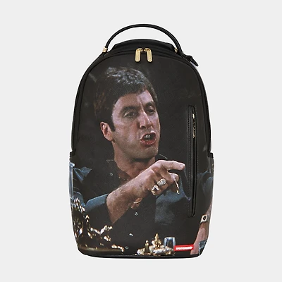 SPRAYGROUND Scarface Elvira Mens Backpack (White/Black  display picture 1