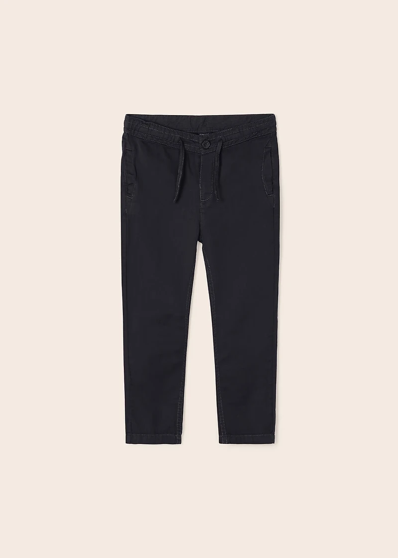 Graphite linen pants