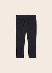Graphite linen pants