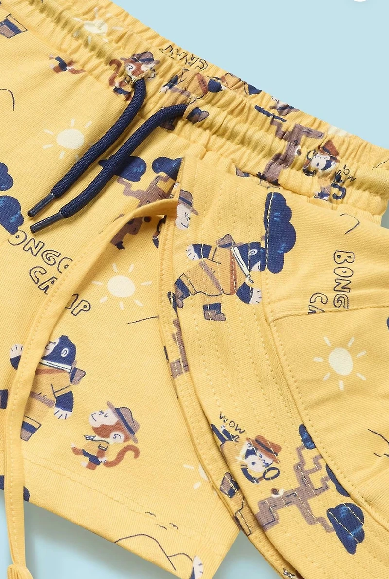 Baby 3-piece printed set.